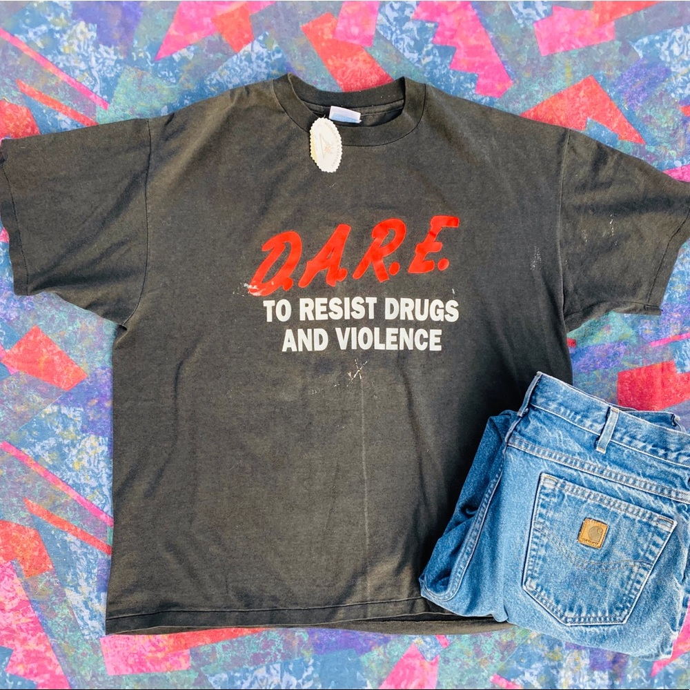 Vintage D.A.R.E. Promo Tee